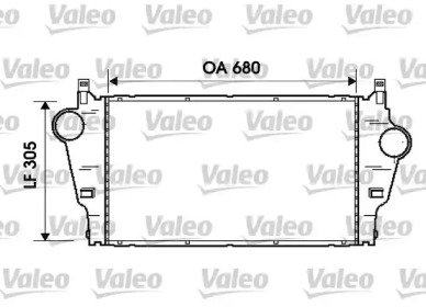 Теплообменник (VALEO: 817926)