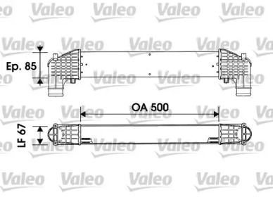 Теплообменник (VALEO: 817936)