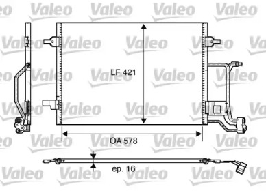 Конденсатор (VALEO: 817997)