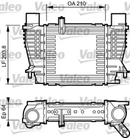 Теплообменник (VALEO: 817999)