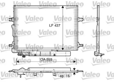 Конденсатор (VALEO: 818003)