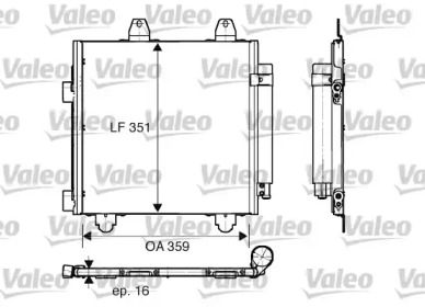 Конденсатор (VALEO: 818013)