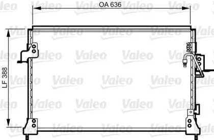 Конденсатор (VALEO: 818025)