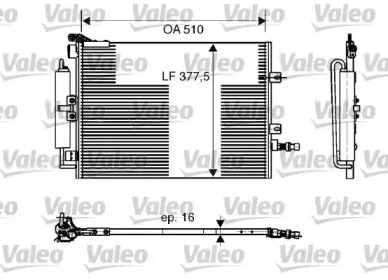 Конденсатор (VALEO: 818165)