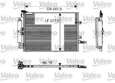 Конденсатор (VALEO: 818166)