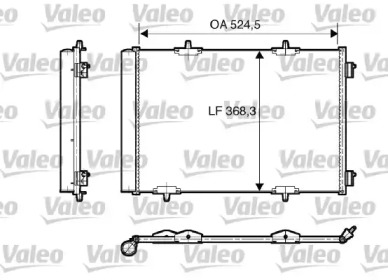 Конденсатор (VALEO: 818167)