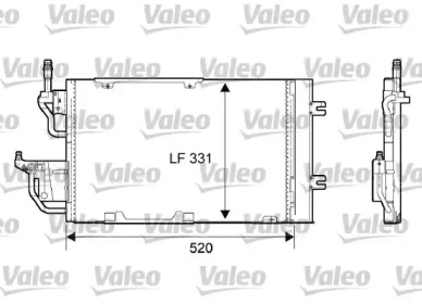 Конденсатор (VALEO: 818168)