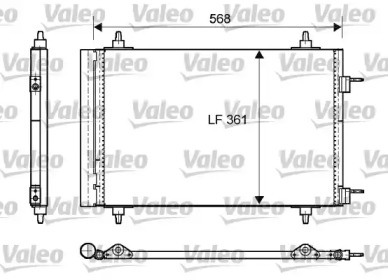 Конденсатор (VALEO: 818170)