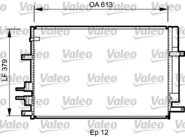 Конденсатор (VALEO: 818187)