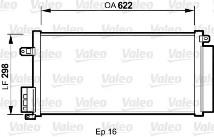 Конденсатор (VALEO: 818192)