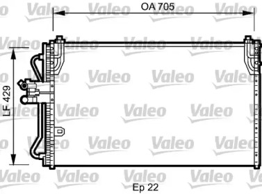 Конденсатор (VALEO: 818196)