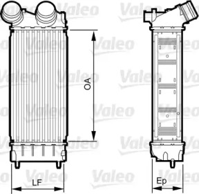 Теплообменник (VALEO: 818226)