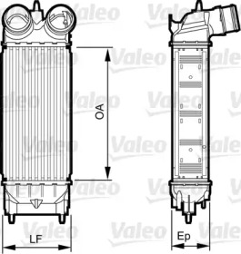 Теплообменник (VALEO: 818227)