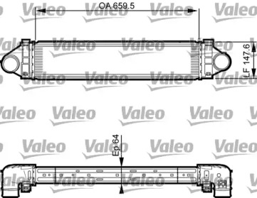 Теплообменник (VALEO: 818238)