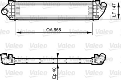 Теплообменник (VALEO: 818239)