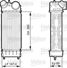 Теплообменник (VALEO: 818241)