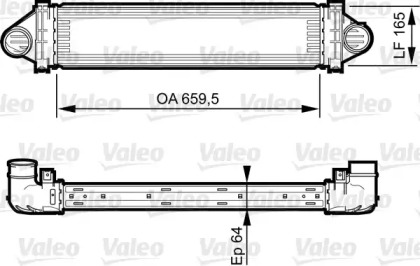 Теплообменник (VALEO: 818245)