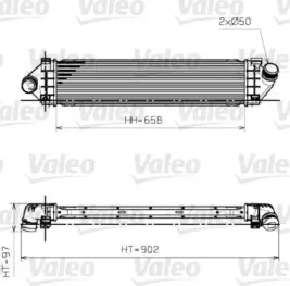 Теплообменник (VALEO: 818246)