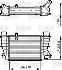 Теплообменник (VALEO: 818251)