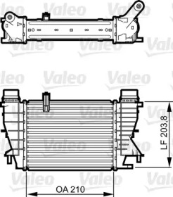 Теплообменник (VALEO: 818264)