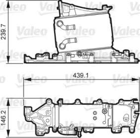 Теплообменник (VALEO: 818265)