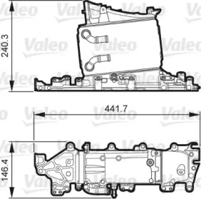 Теплообменник (VALEO: 818266)