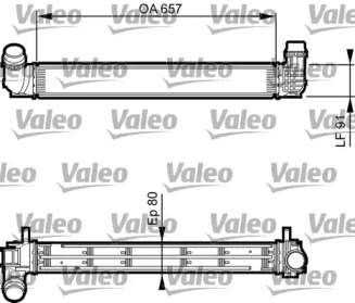 Теплообменник (VALEO: 818269)