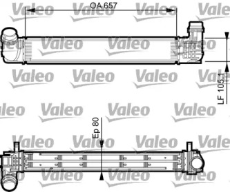 Теплообменник (VALEO: 818270)