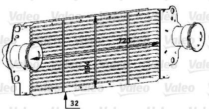 Теплообменник (VALEO: 818272)