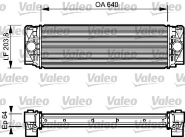 Теплообменник (VALEO: 818732)