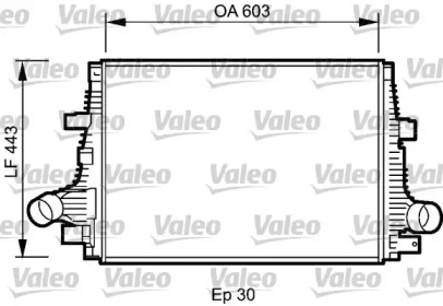 Теплообменник (VALEO: 818794)