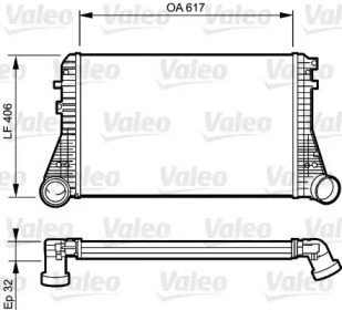 Теплообменник (VALEO: 818795)