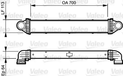 Теплообменник (VALEO: 818806)