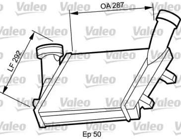 Теплообменник (VALEO: 818815)