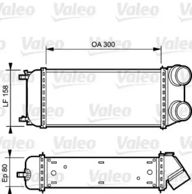 Теплообменник (VALEO: 818822)