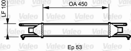 Теплообменник (VALEO: 818823)