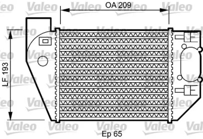 Теплообменник (VALEO: 818825)