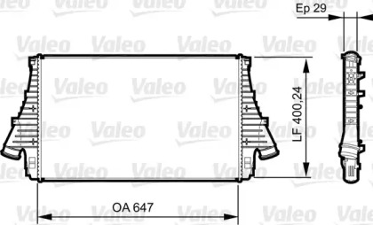 Теплообменник (VALEO: 818830)