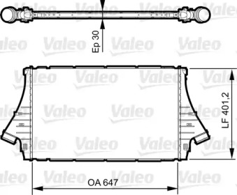 Теплообменник (VALEO: 818840)