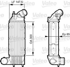 Теплообменник (VALEO: 818895)