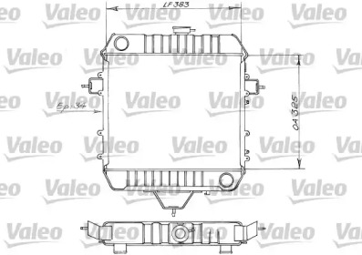 Теплообменник (VALEO: 819203)