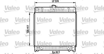 Теплообменник (VALEO: 819217)