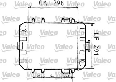 Теплообменник (VALEO: 819232)