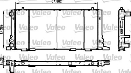 Теплообменник (VALEO: 819260)