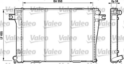 Теплообменник (VALEO: 819271)