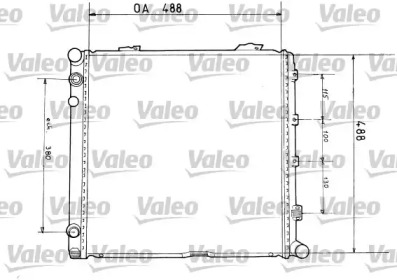 Теплообменник (VALEO: 819373)