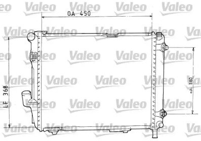 Теплообменник (VALEO: 819374)