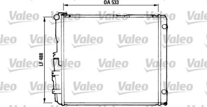 Теплообменник (VALEO: 819377)