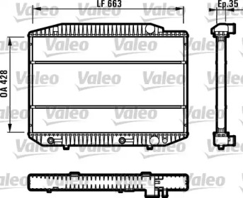 Теплообменник (VALEO: 819378)