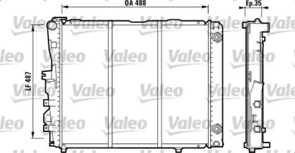 Теплообменник (VALEO: 819381)